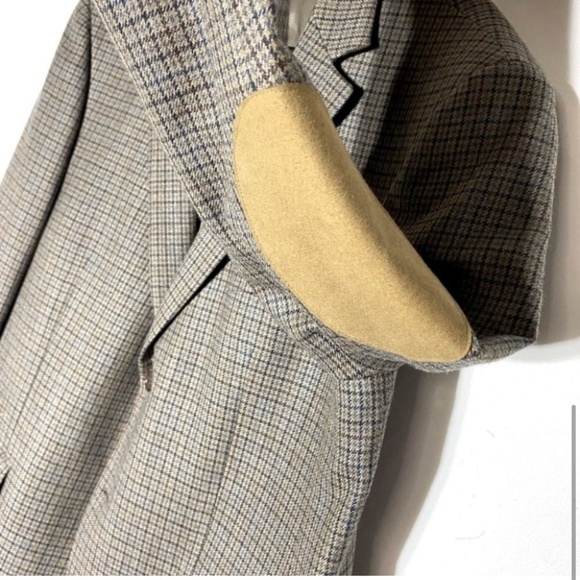 Alfred Alfred Sung Moores Luxury Wool Blazer Suit Jacket 46L - Picture 8 of 11